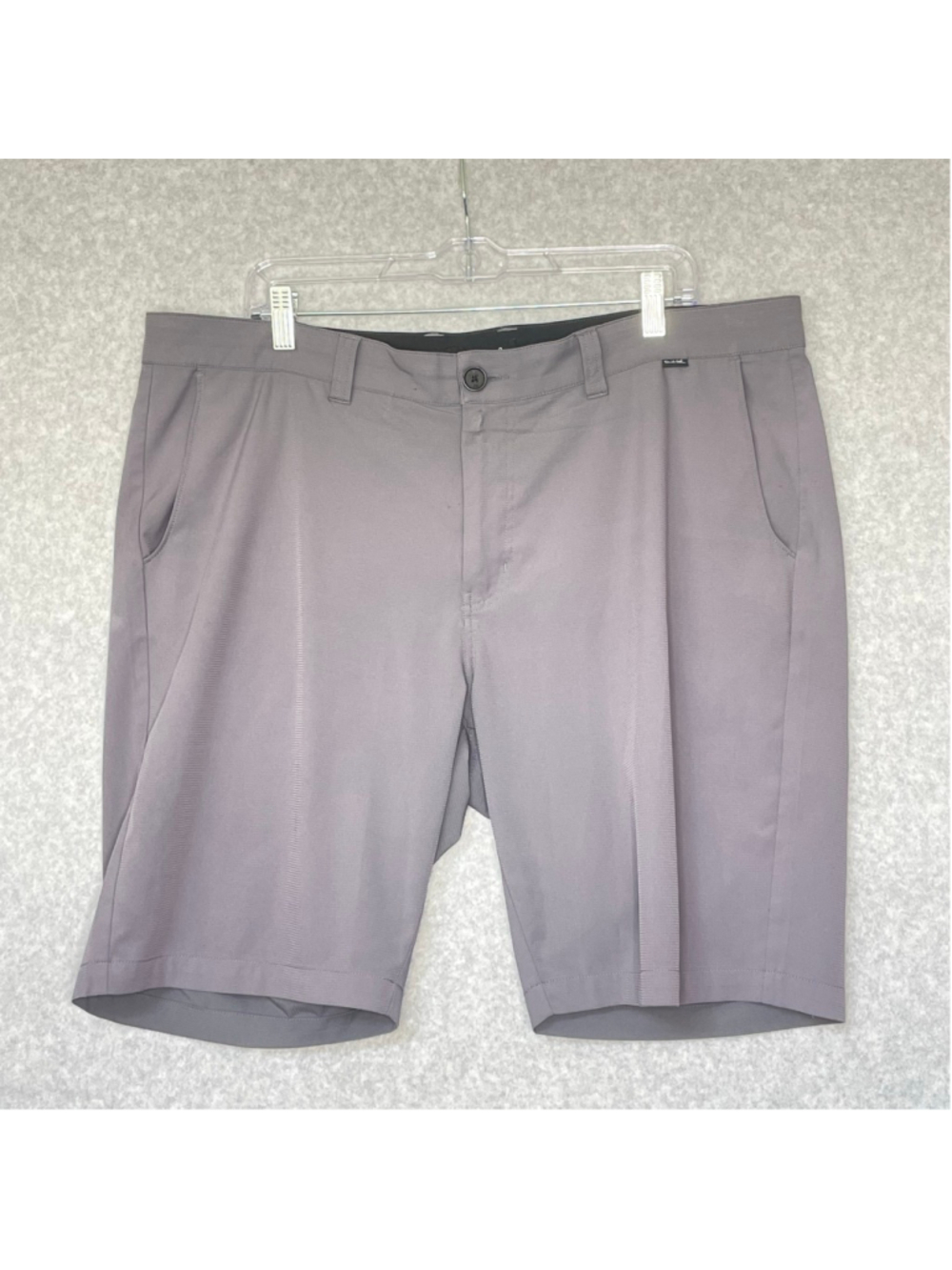 Travis Mathew Gray Golf Shorts Mens 38 Stretch Performance 10” #AG